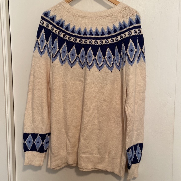 Blair Cotton Fair Isle Sweater - Picture 4 of 6